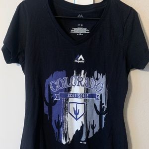 NWOT Colorado Rockies shirt